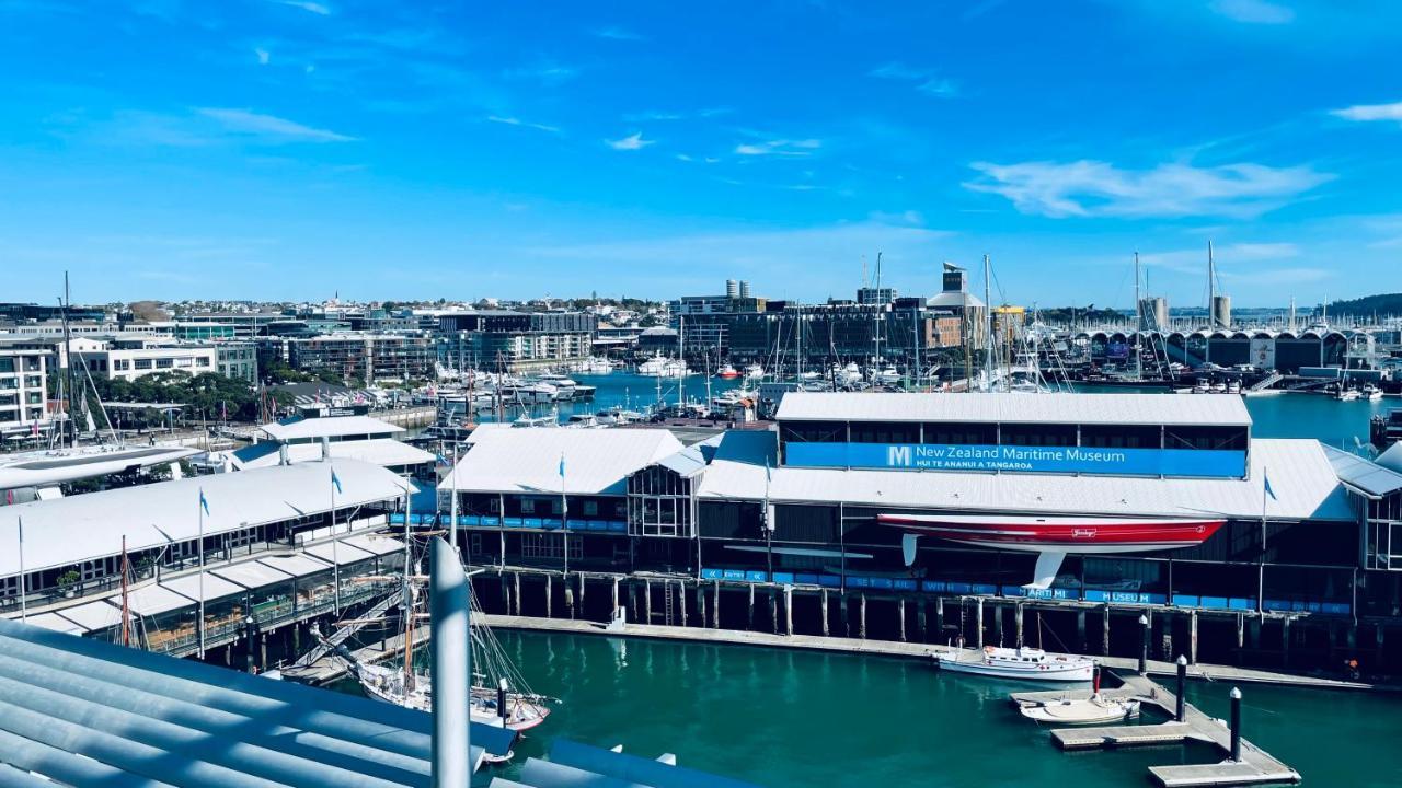 New Waterfront Penthouse On Princes Wharf With Harbor View! The Heart Of Auckland City! Free Parking! Exteriör bild
