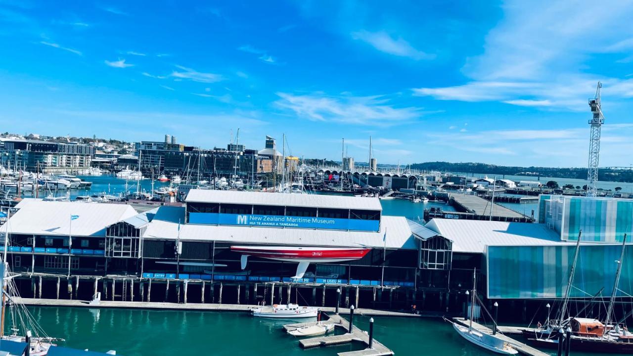 New Waterfront Penthouse On Princes Wharf With Harbor View! The Heart Of Auckland City! Free Parking! Exteriör bild