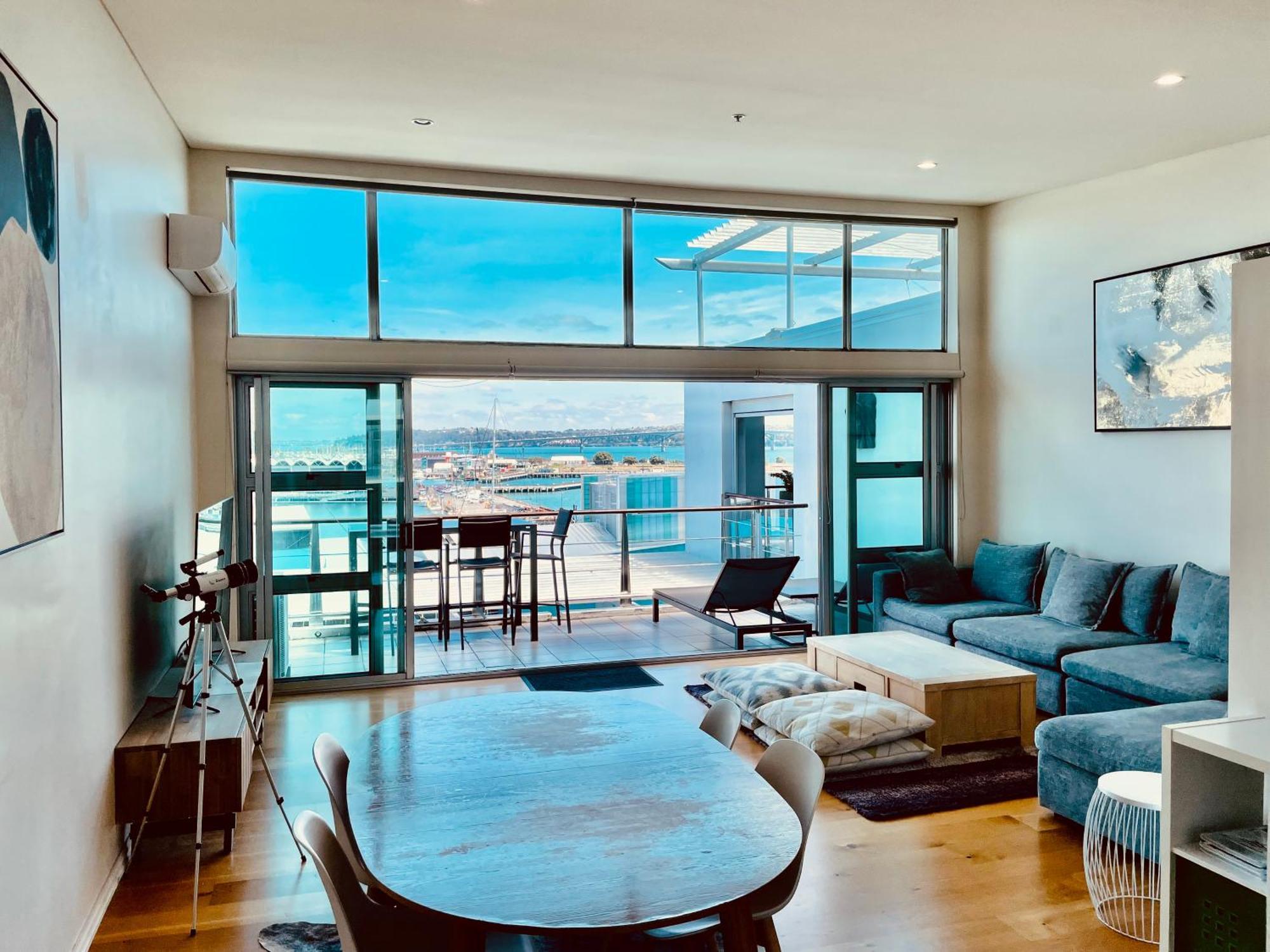 New Waterfront Penthouse On Princes Wharf With Harbor View! The Heart Of Auckland City! Free Parking! Exteriör bild
