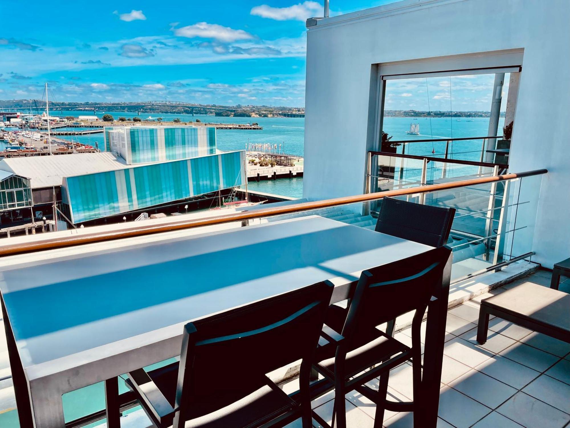 New Waterfront Penthouse On Princes Wharf With Harbor View! The Heart Of Auckland City! Free Parking! Exteriör bild